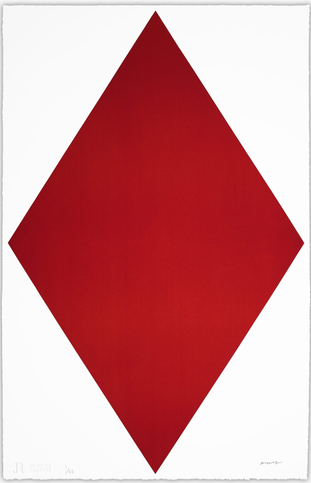 Olivier Mosset, Diamond Red #2781038 Olivier Mosset, Diamond Red #2781038