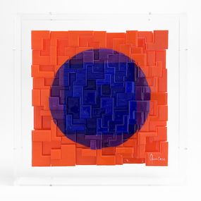Sculpture, Cercle - cadmium, Yann Crenn