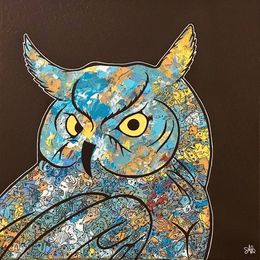 Gemälde, Nightwatcher, Amogh Katyayan
