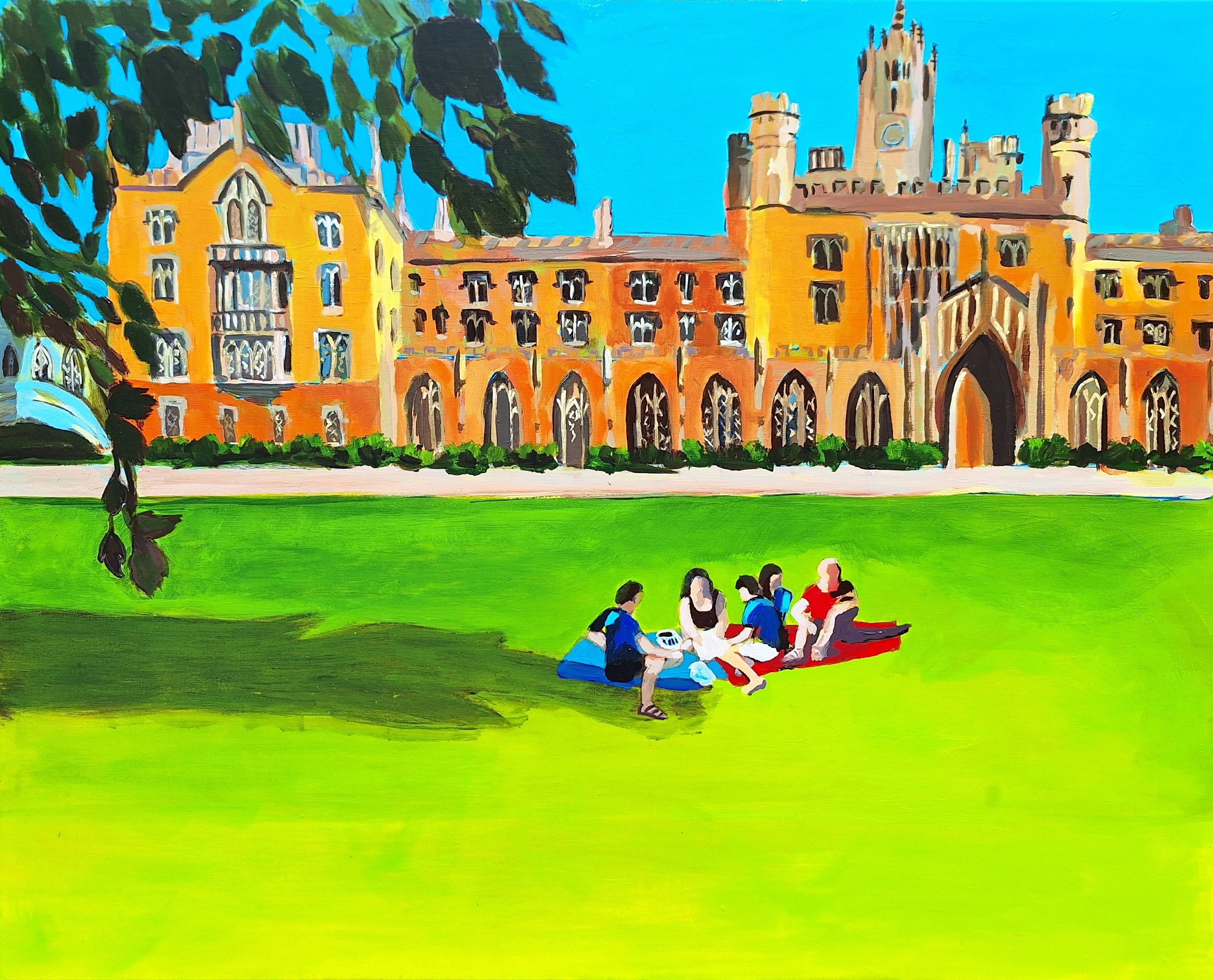 Valerie Le Meur, Picnic at st johns college cambridge Valerie Le Meur, Picnic at st johns college cambridge