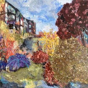 Painting, Honfleur fantaisie, ShuJie Wang