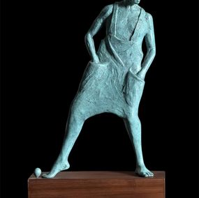Sculpture, Break at work, Sunchai Kongklom