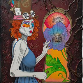 Gemälde, Alice le temps d'un rêve, Caro Graffiti