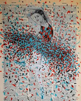 Gemälde, Ballerina pop 6 - Opéra Unica, Giorgio Stocco