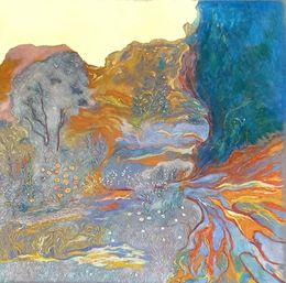 Dessin, La Garrigue, Provence, Francis Besson
