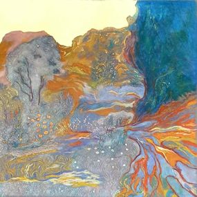 Zeichnungen, La Garrigue, Provence, Francis Besson