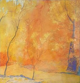 Dessin, Forest in the Fall, Francis Besson