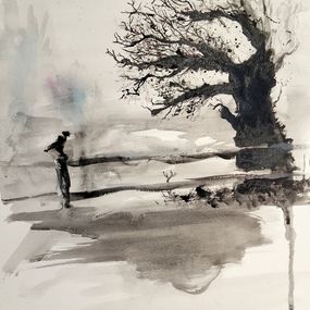 Gemälde, L'oiseau, Merljn