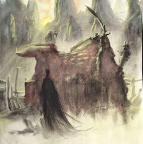 Gemälde, L'oiseau, Merljn