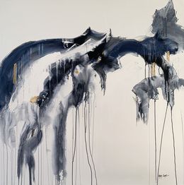 Painting, Tension fluide, Nadia Zouari