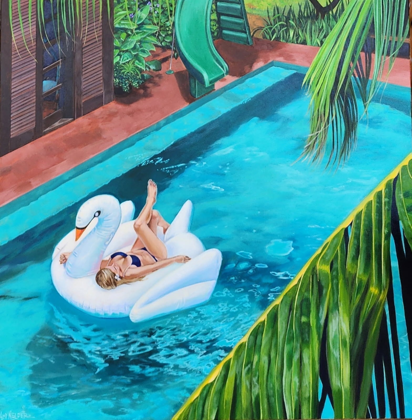 Amy Nelder, Kiki and the Swan Amy Nelder, Kiki and the Swan