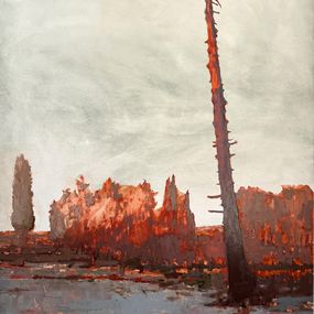 Gemälde, Red Earth 2, Ivo Bistrichki
