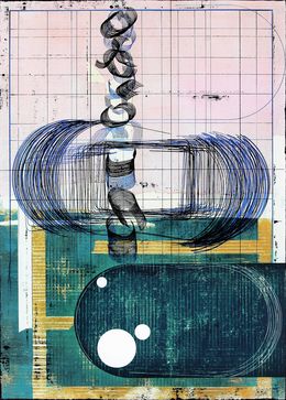 Gemälde, Entropy Zone 6., Petr Strnad
