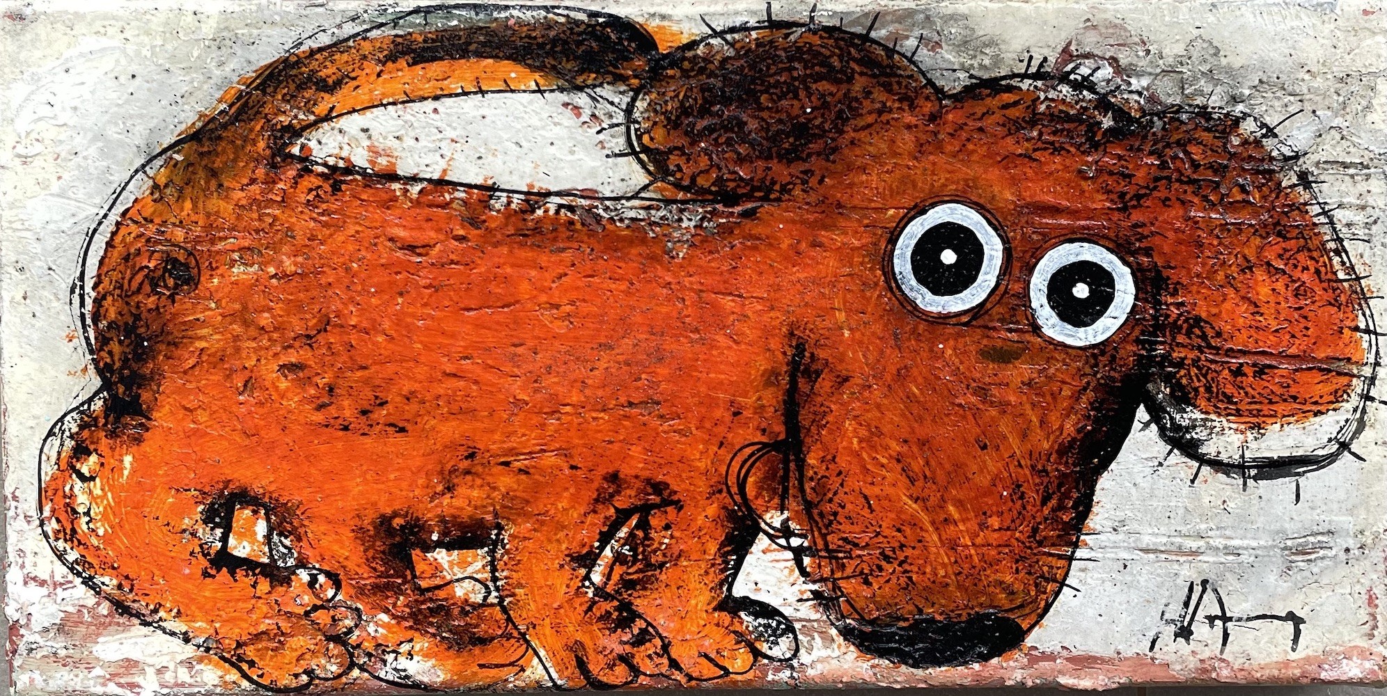Hervé Maury, Chien roux 3 Hervé Maury, Chien roux 3