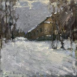 Painting, City alleys, Volodymyr Pashchenko