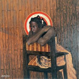 Painting, How Did We Get Here?, Abdulateef Salaudeen