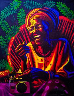 Painting, Goodnews (The Origin), Awosola Michael Angello