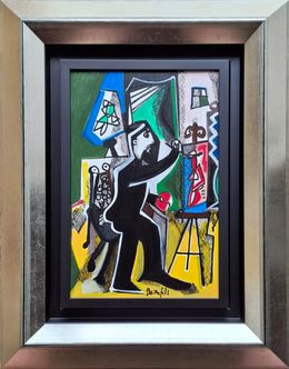Painting, Le peintre dans son atelier, Jean-Luc Beaufils
