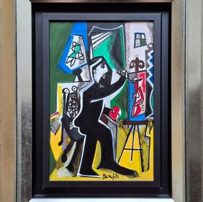 Gemälde, Le peintre dans son atelier, Jean-Luc Beaufils