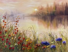 Peinture, Kiss of the Morning Mist, Tanja Frost