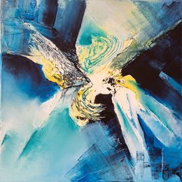 Peinture, Lazurine, Françoise Dugourd-Caput