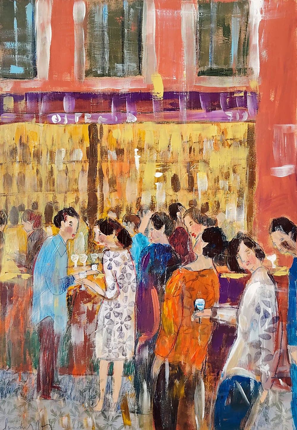 Lourdes Ral, Un verre de vin et tant de conversations Lourdes Ral, Un verre de vin et tant de conversations