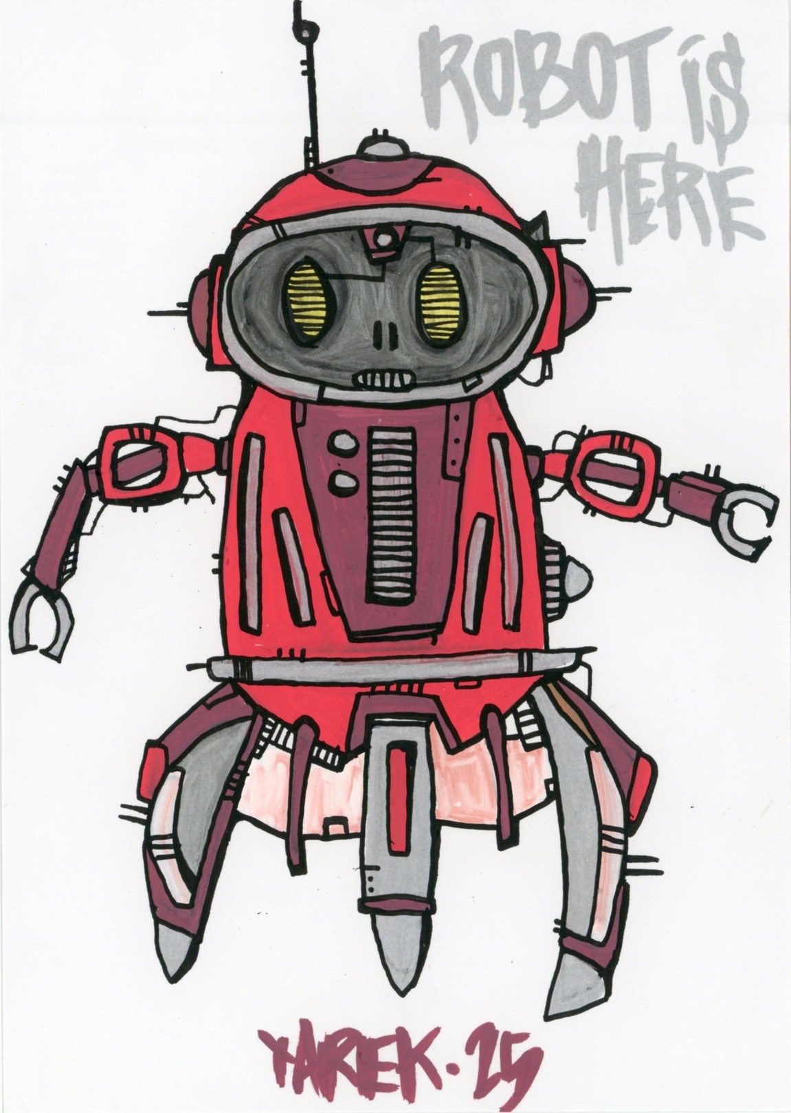 Tarek, Robot is Here Tarek, Robot is Here