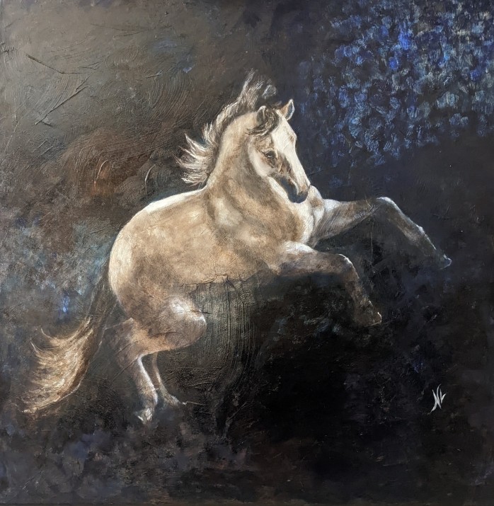 Nicole Lavigne, Cheval blanc Nicole Lavigne, Cheval blanc