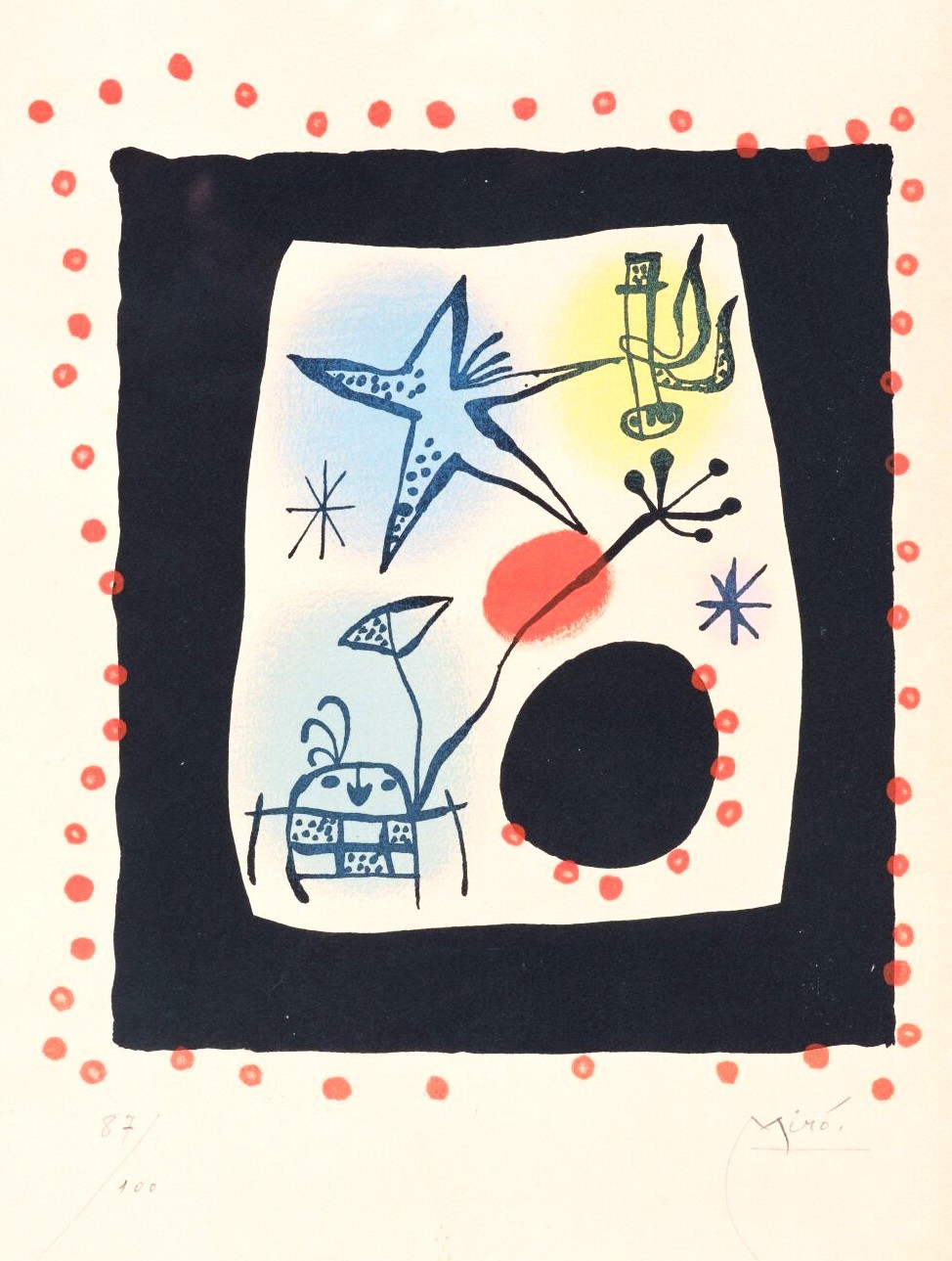 Joan Miró, Les coccinelles Joan Miró, Les coccinelles