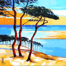 Gemälde, Dune océane, Pierrick Tual