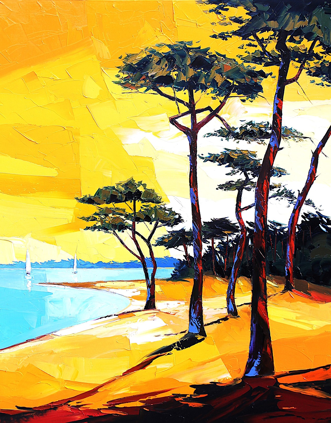 Pierrick Tual, Plage aux Pins Pierrick Tual, Plage aux Pins
