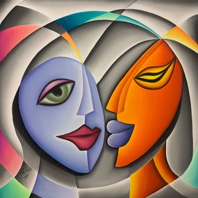 Painting, You are my serenity, Hani Badawi Leo