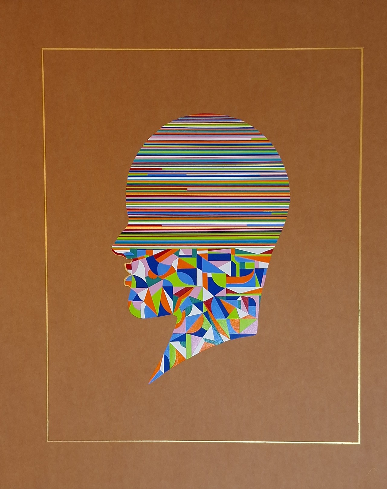 Almo, Cellular Interventions #1. From The Geometric Head Series Almo, Cellular Interventions #1. From The Geometric Head Series