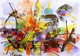 Painting, Presentiment-X, Stanislav Bojankov