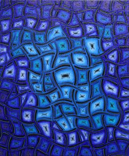 Gemälde, Mouvements aquatiques, Jonathan Pradillon