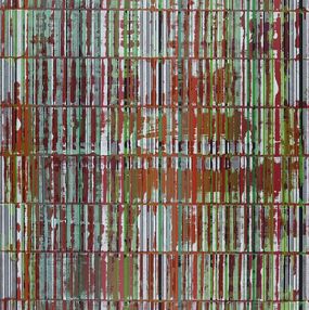 Peinture, VM 10-Triple monotempreintes-01-2021, Laurent Prudot