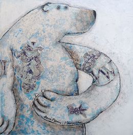Painting, Tatoué, Hervé Maury
