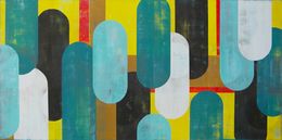 Gemälde, Traffic Sunny Yellow, Ronald Hunter
