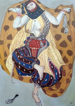 Gemälde, Portrait of a girl, Viktor Konotopsky