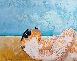 Gemälde, Bronzage, Hervé Maury