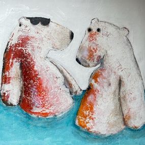 Painting, Friends, Hervé Maury