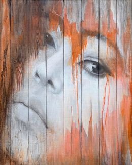 Peinture, Kokeshi, Nadine Denjean