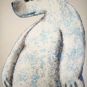 Painting, Ours au soleil, Hervé Maury