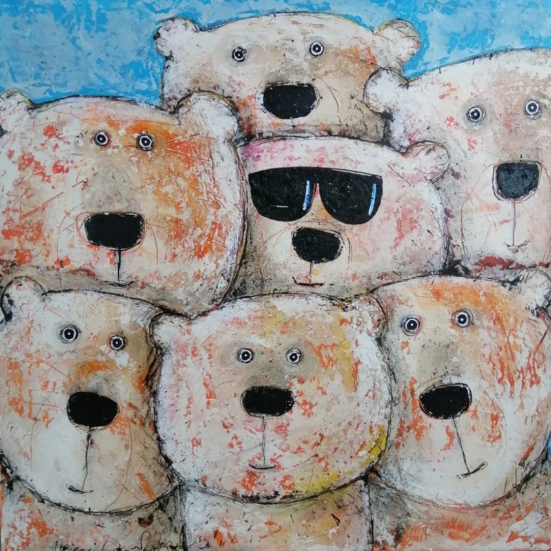Hervé Maury, Selfie plage Hervé Maury, Selfie plage