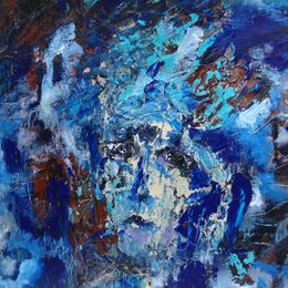 Peinture, Portrait sans titre, Irina Dopont