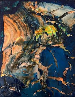 Peinture, Seabed Ocean Floor, Cristina Marino