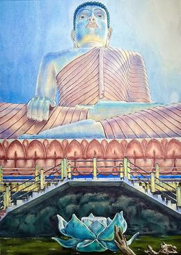 Peinture, Temple of the great Buddha., AreiRa