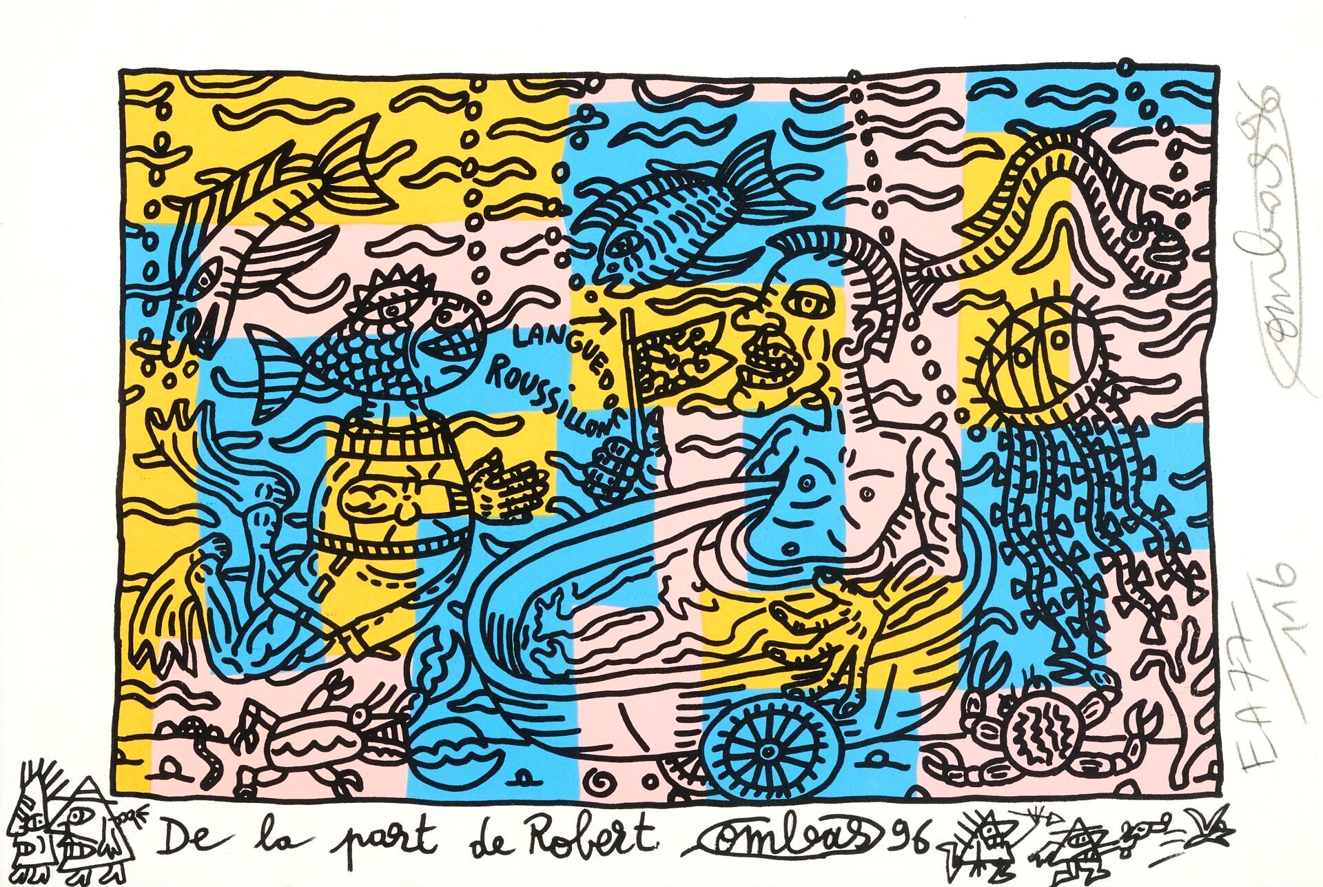 Robert Combas, Sans titre Robert Combas, Sans titre