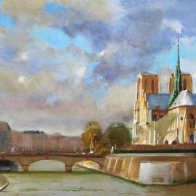 Gemälde, Notre-Dame de Paris, Christophe Thiry