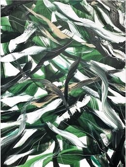 Gemälde, No Name - Les vagues de couleur - N°15, Anaïs LF